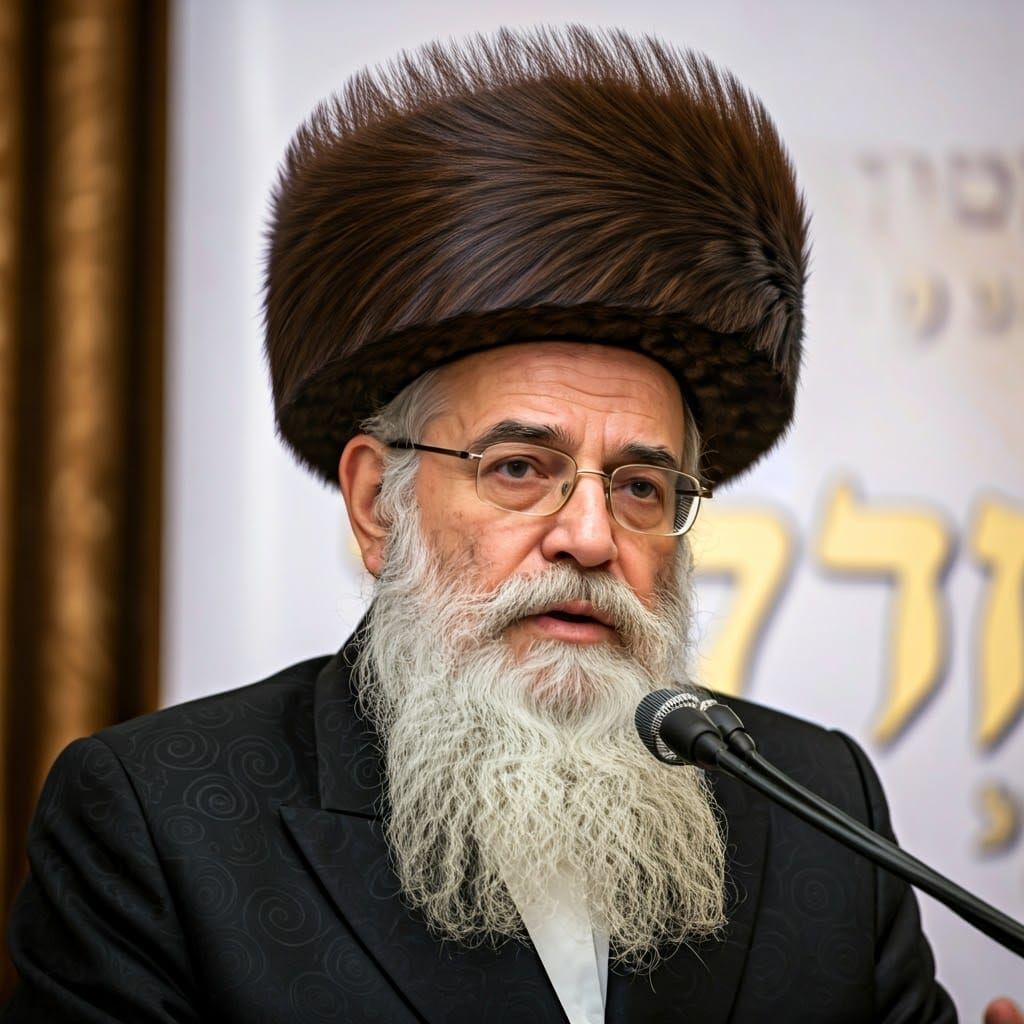 Respected Orthodox Rabbi with Wisdom and Compassion