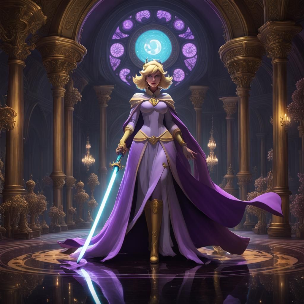 Rosalina Embraces the Dark Side: Fantasy Art