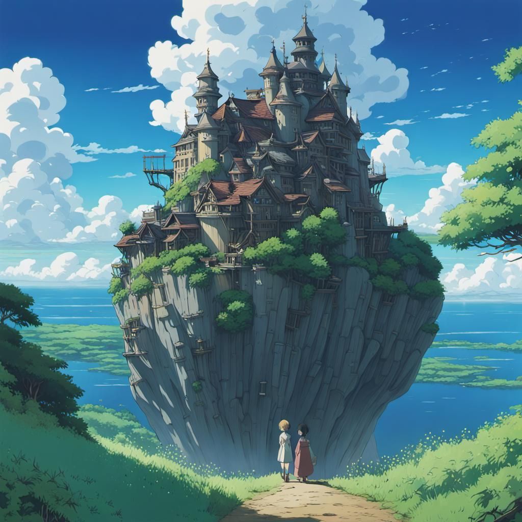 Howl's Moving Castle: Studio Ghibli Anime Visual