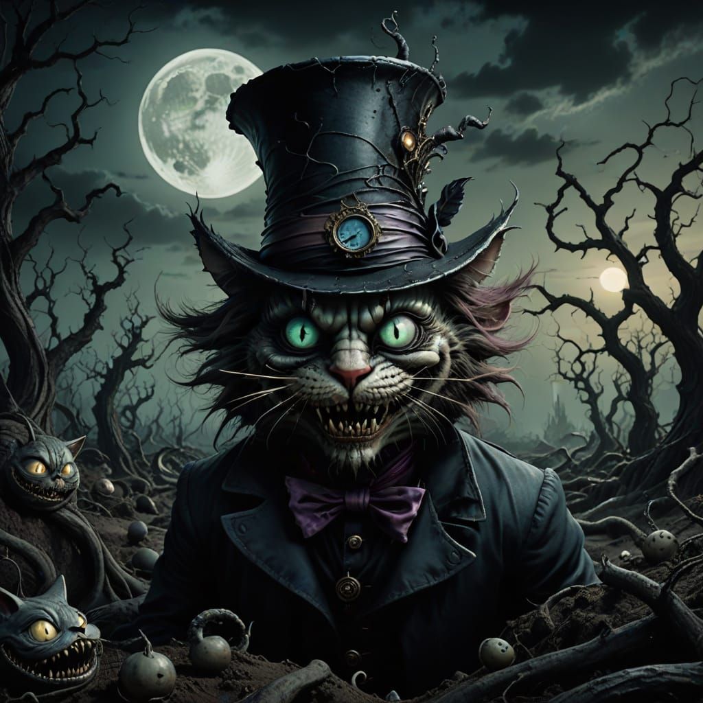 Gothic Dreams of Alice: A Surreal Nightmare