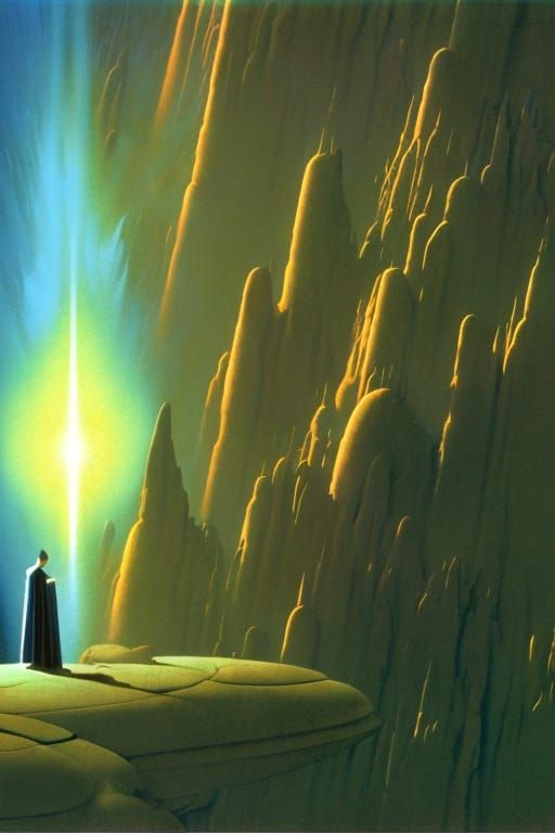 Fantastical Matte Painting with Intricate Details