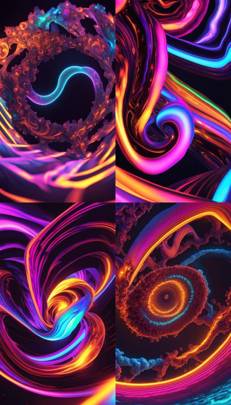 Extrapolate and Illustrate Four Distinct Different Separate Discrete Images of The Internal Quantum Structure of a Black...