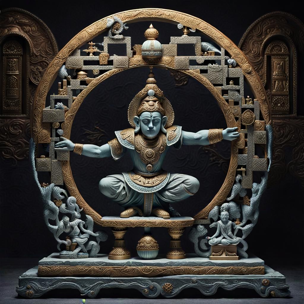 Infinite Consciousness in Magic Realism Style