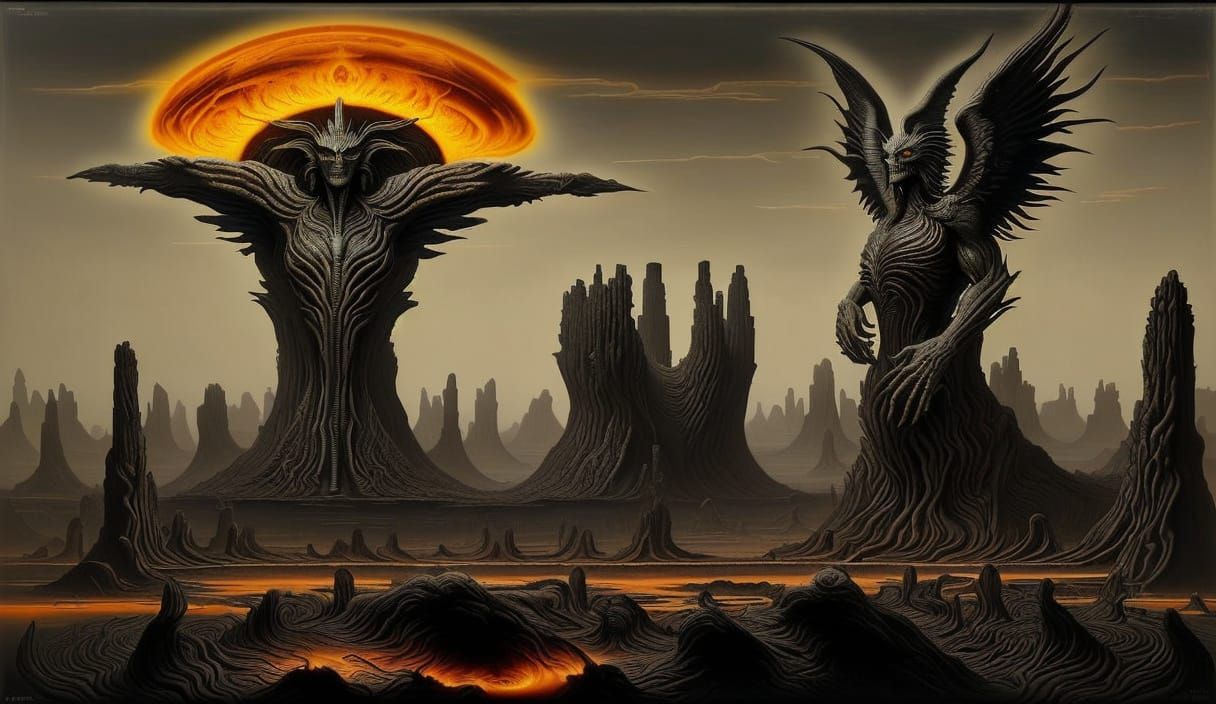 Cosmic Horror Guardian of Ancient Gates