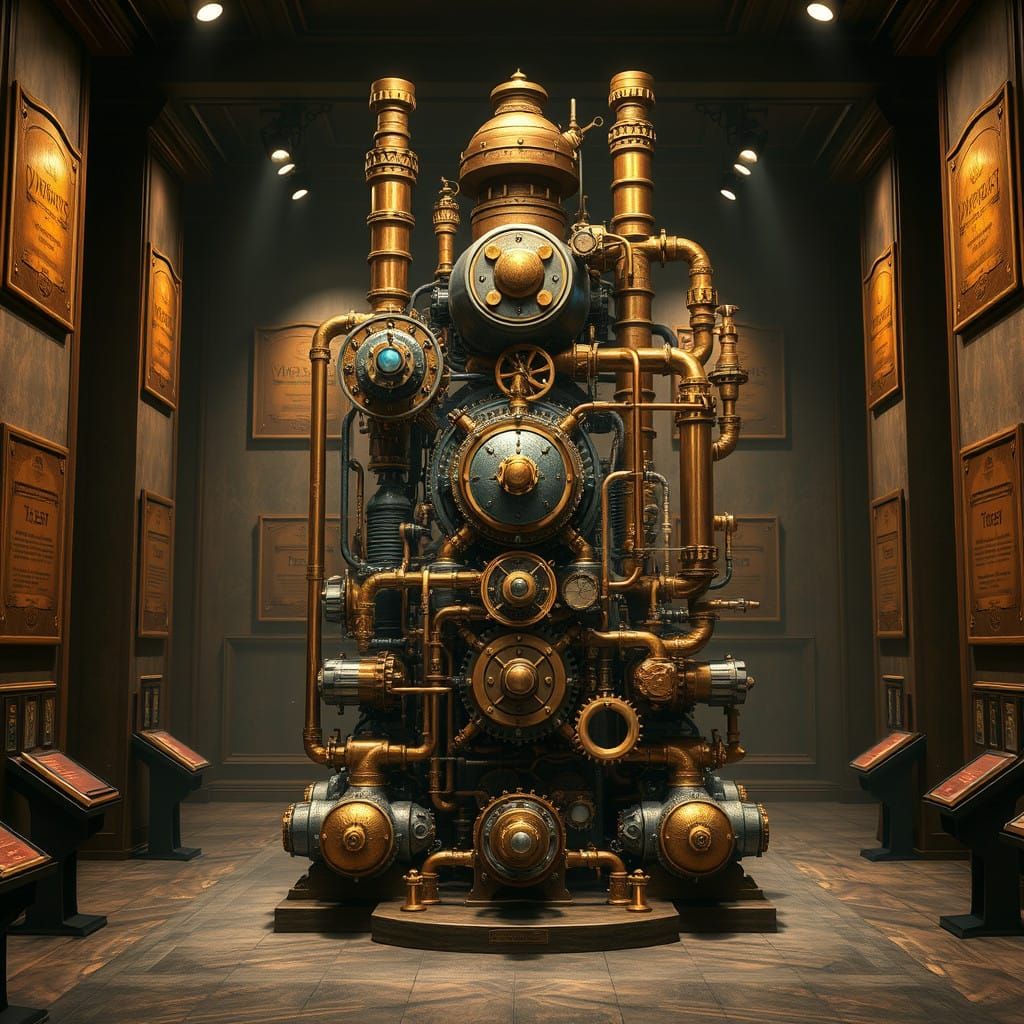 Steampunk Marvel Exhibited in Grandeur