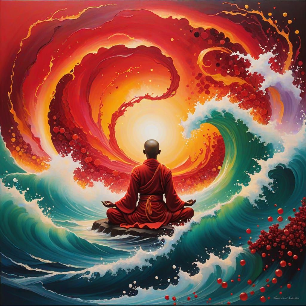 Silencing the Turbulent mind.