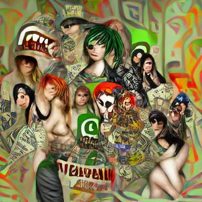 deviantart maximalist Fugly members of a gang, males and fem...
