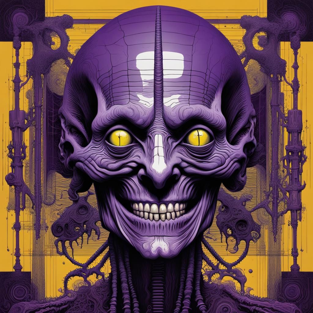 Grandpa Purple Teeth