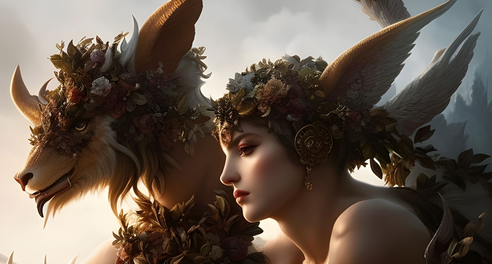 Satyr and a Faun 🐐🏛️