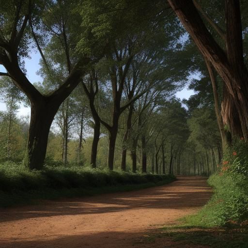 Simple AI Generated Landscape
