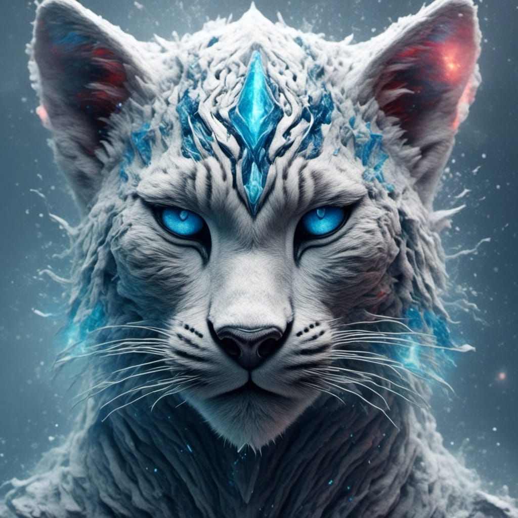 Cats in Arctic Lightning