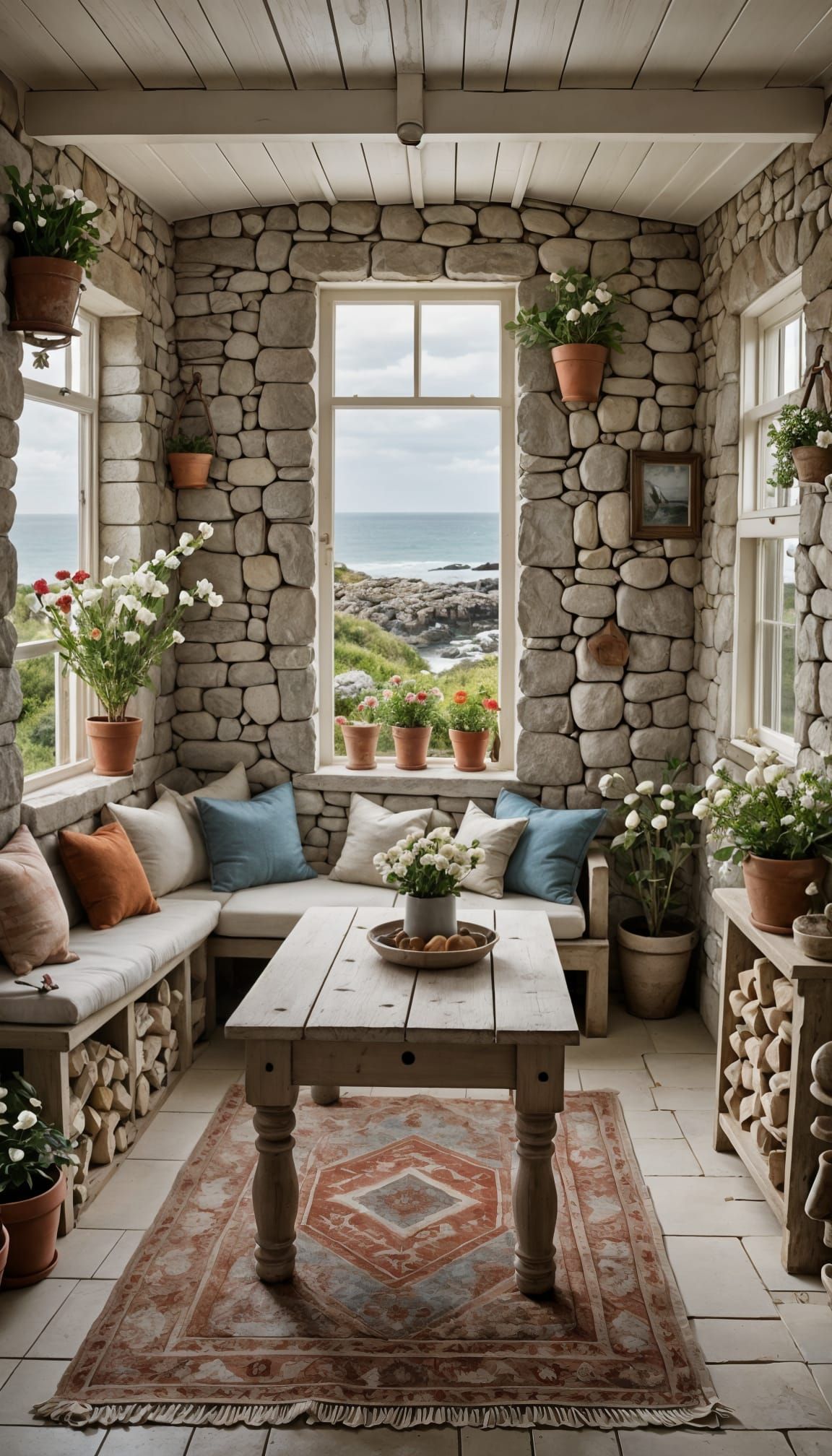 Breathtaking Coastal Cabin with Seaside View