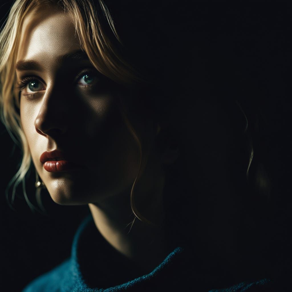 Hyperrealistic Couple in Love, Cinematic Style