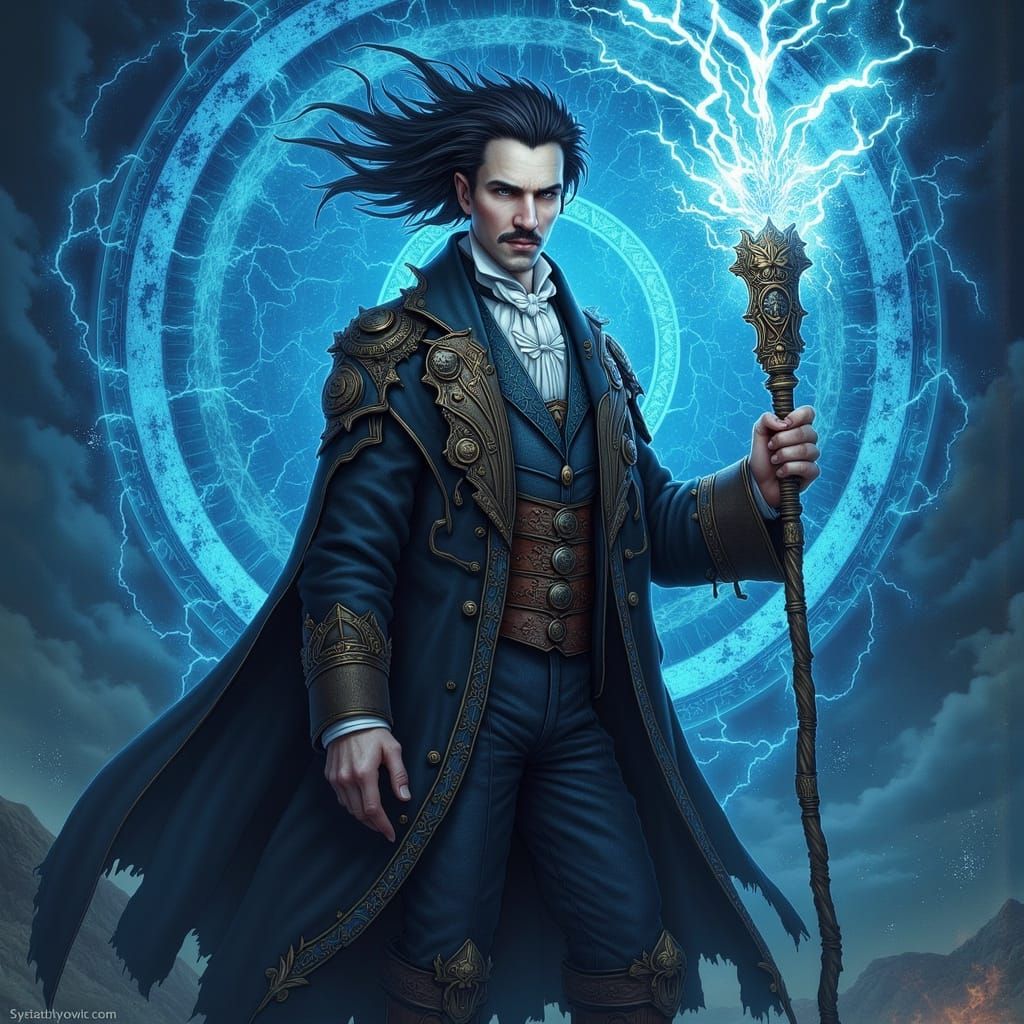 Electric Wizard Tesla in Swirling Vortex