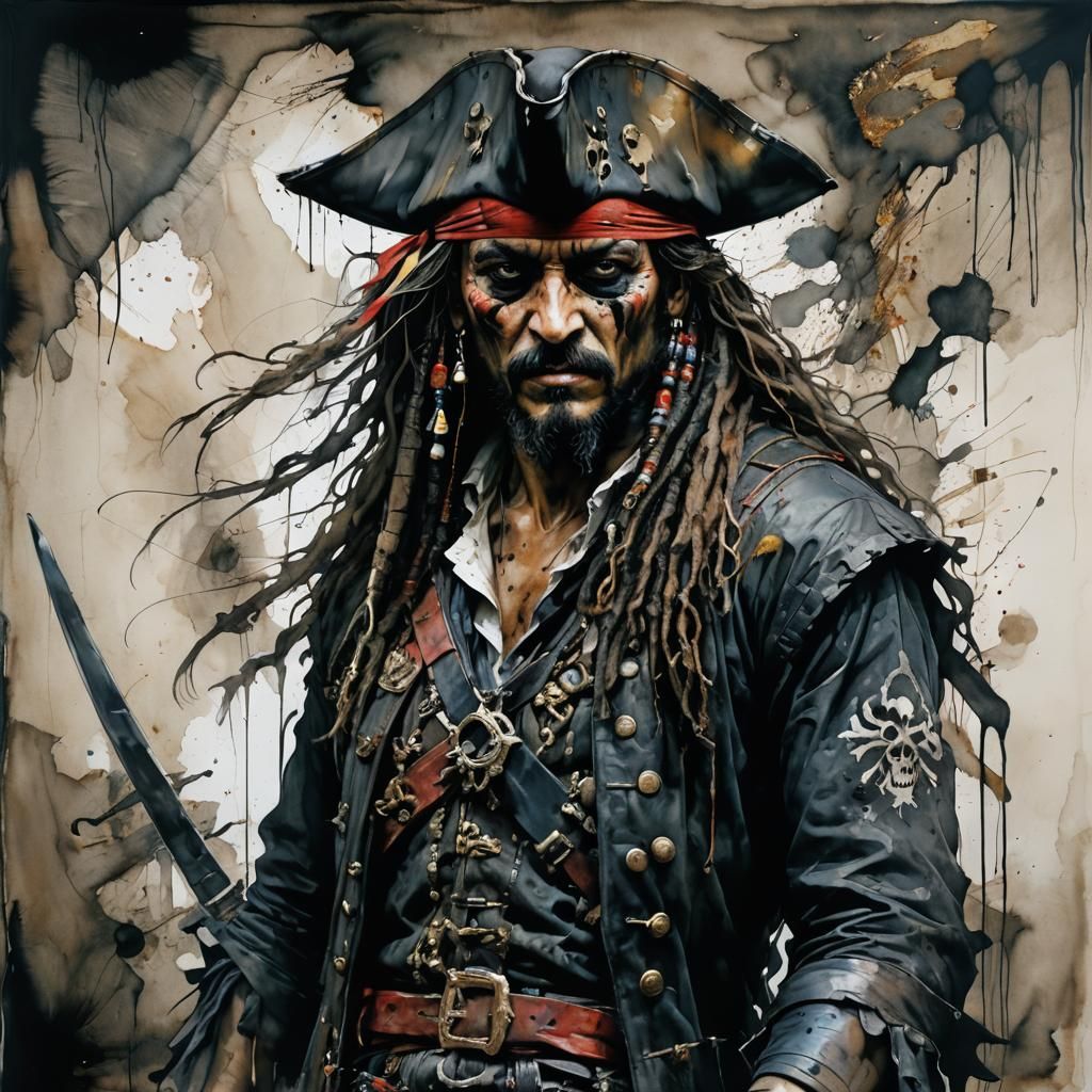 black pirate