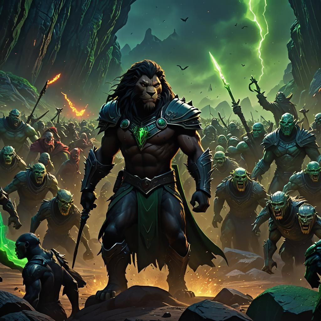 Dark Lord Scar Leads Undead Army