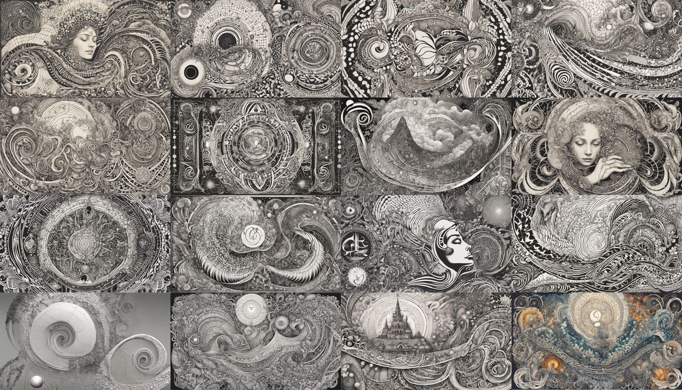 Mystical Realms in Decline, Amidst Industrialization's Rise