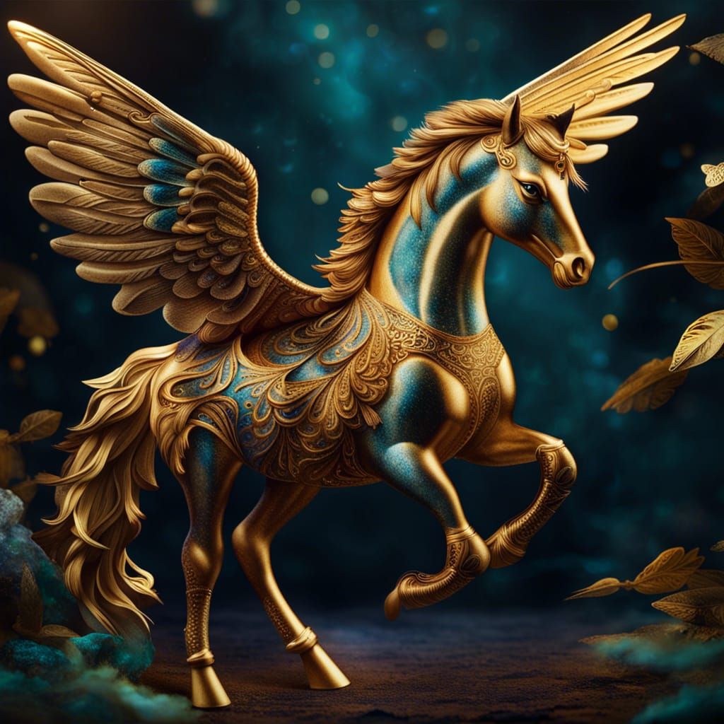 Winged Creatures Soaring: A Fantasy Concept Art