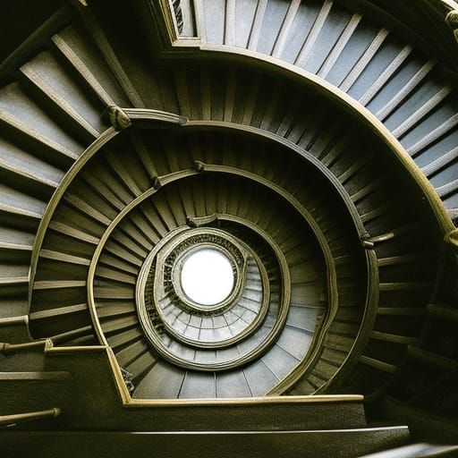 House of Leaves spiral stairs