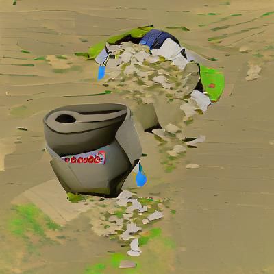Wasteland Garbage Dump Truck
