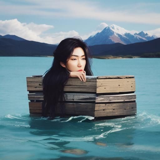 Intriguing Girl in an Unexpected Place