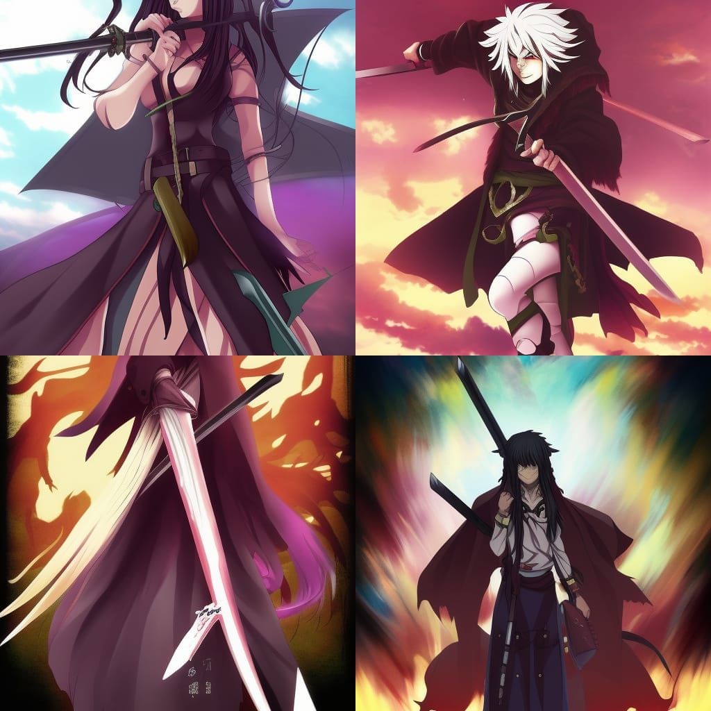 Anime Style Demon Slayer Key Visual