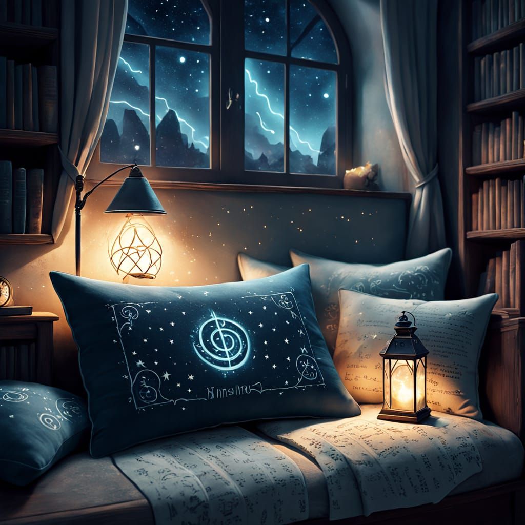 Enchanted Reading Nook: Whimsical Children's Book Illustrati...