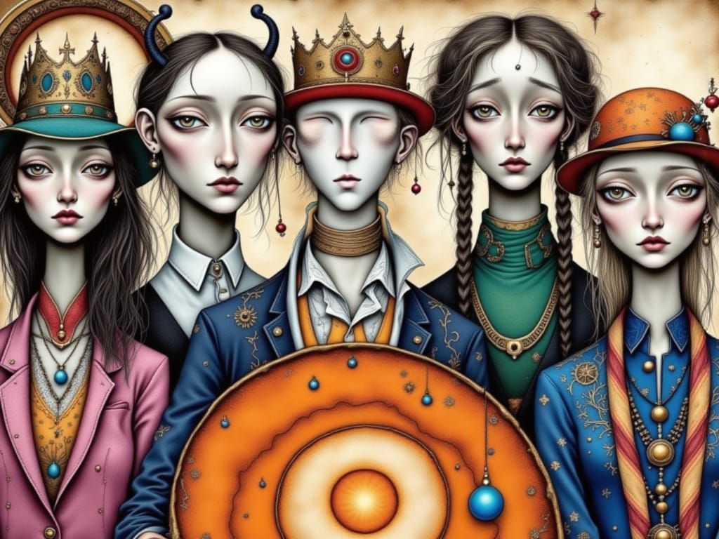 Ethereal Fashionista Haunts Your Dreams