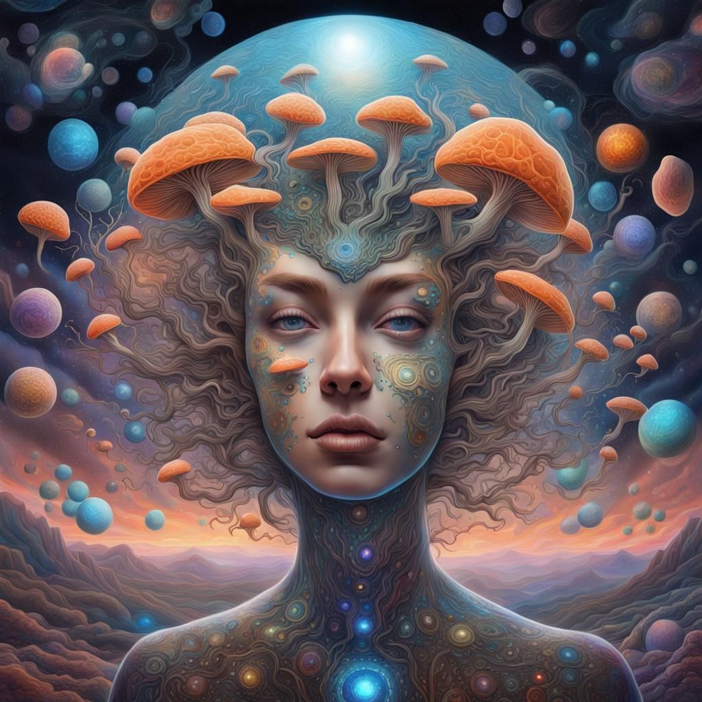 Cosmic Fungi: AI, Humanity, and Salvation