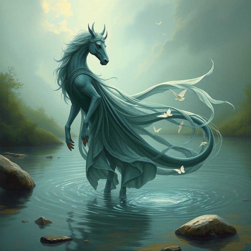 Scottish Kelpie: Shape-Shifting Water Horse Luring Travelers