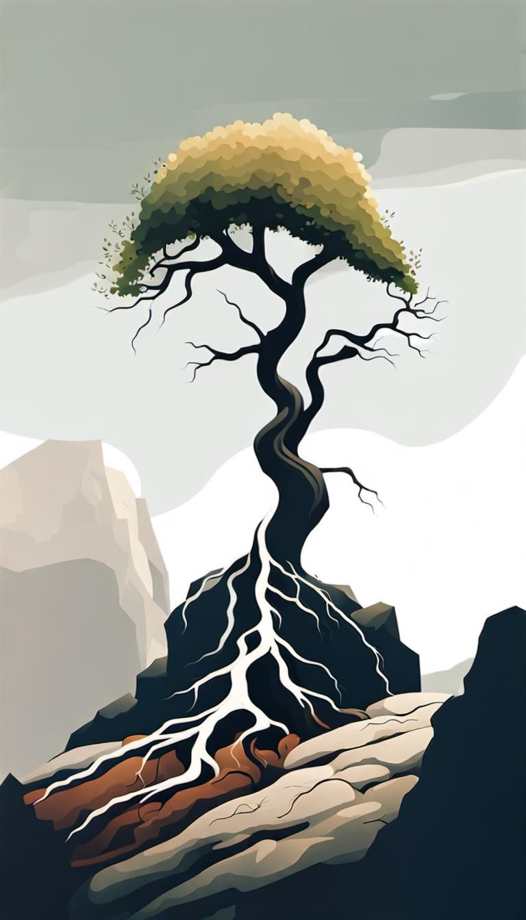 Haunting Landscape Reveals Negative Space in Digital Paintin...