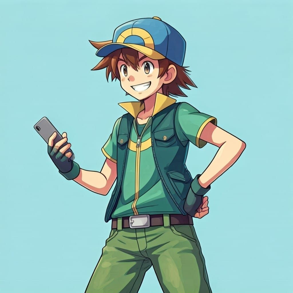 Vibrant Pokémon Trainer Dances to Digimon Anthem