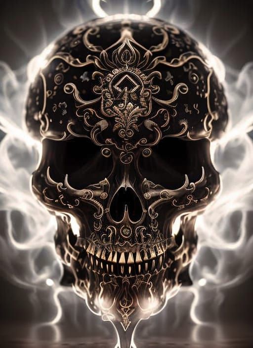 The Intaglio Davinci Skull