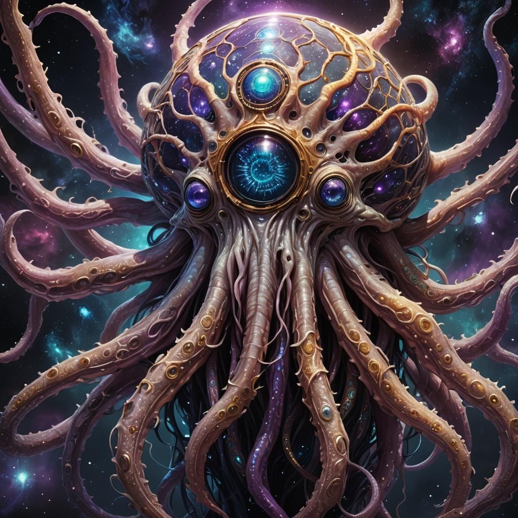 Cosmic Beholder Concept Art in Unreal Engine 5