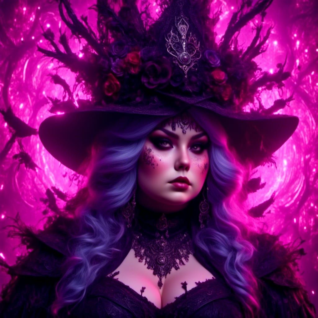 Gothic Beauty with Surreal Filigree Details