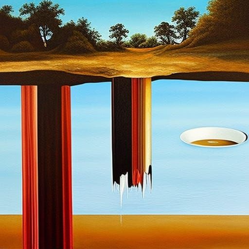 Bleak Surrealist Inversion: An Upside-Down World