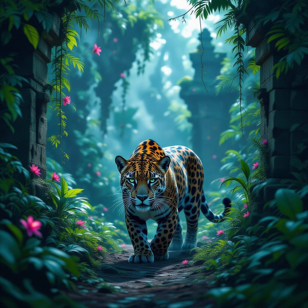 RAIN FORREST JAGUAR NATURIST