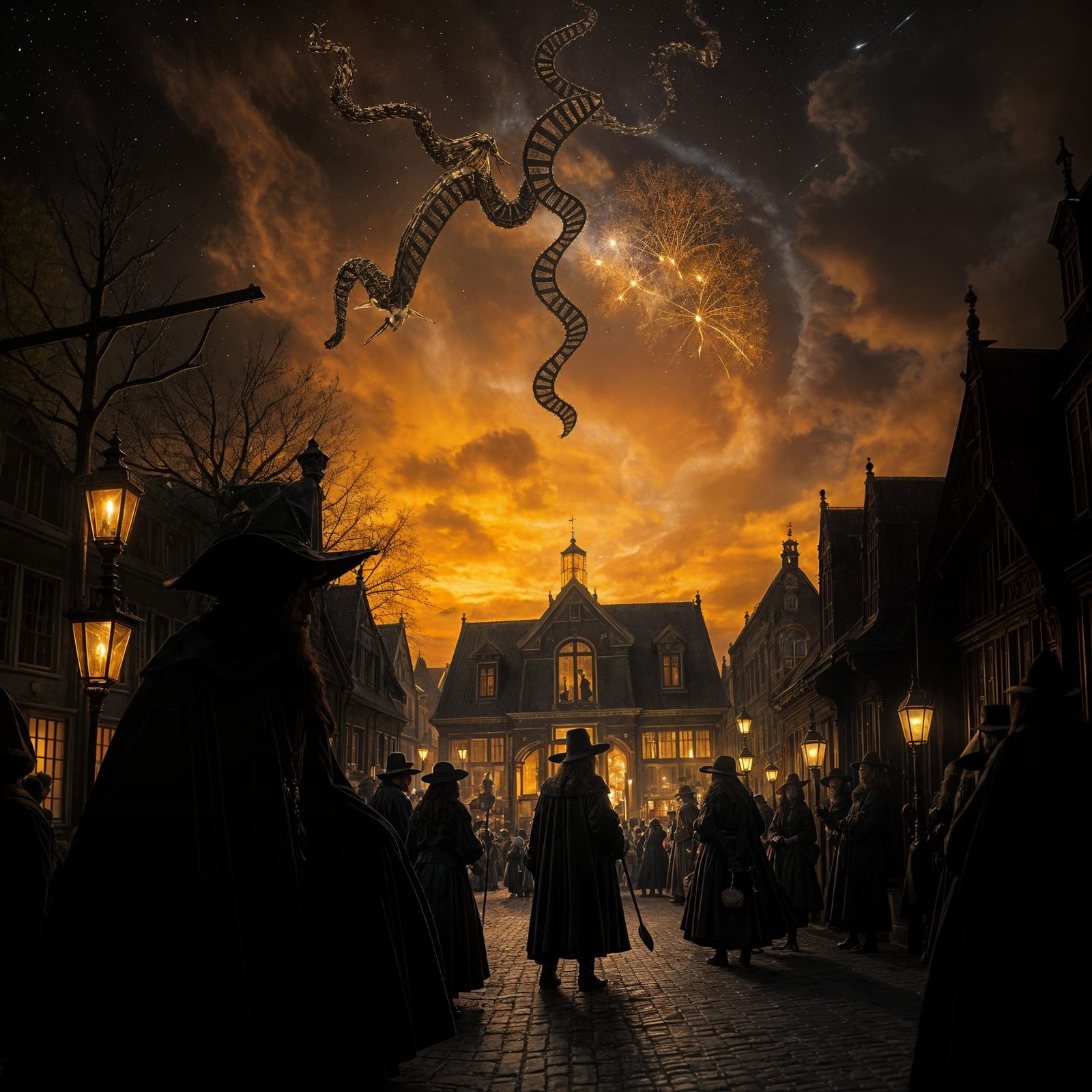 Amsterdam's Golden Age Revealed in Mysterious Nighttime Scen...