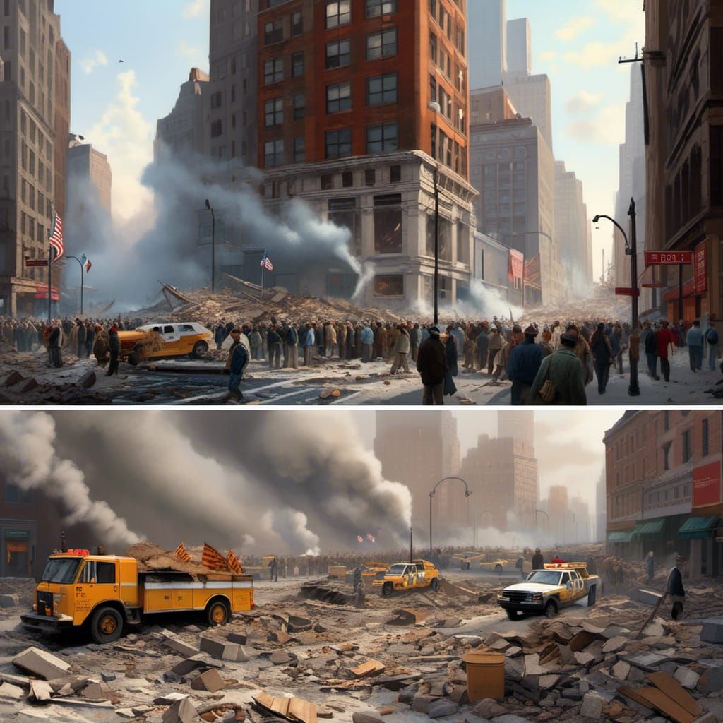 9/11 Aftermath: A Poignant Moment in Time