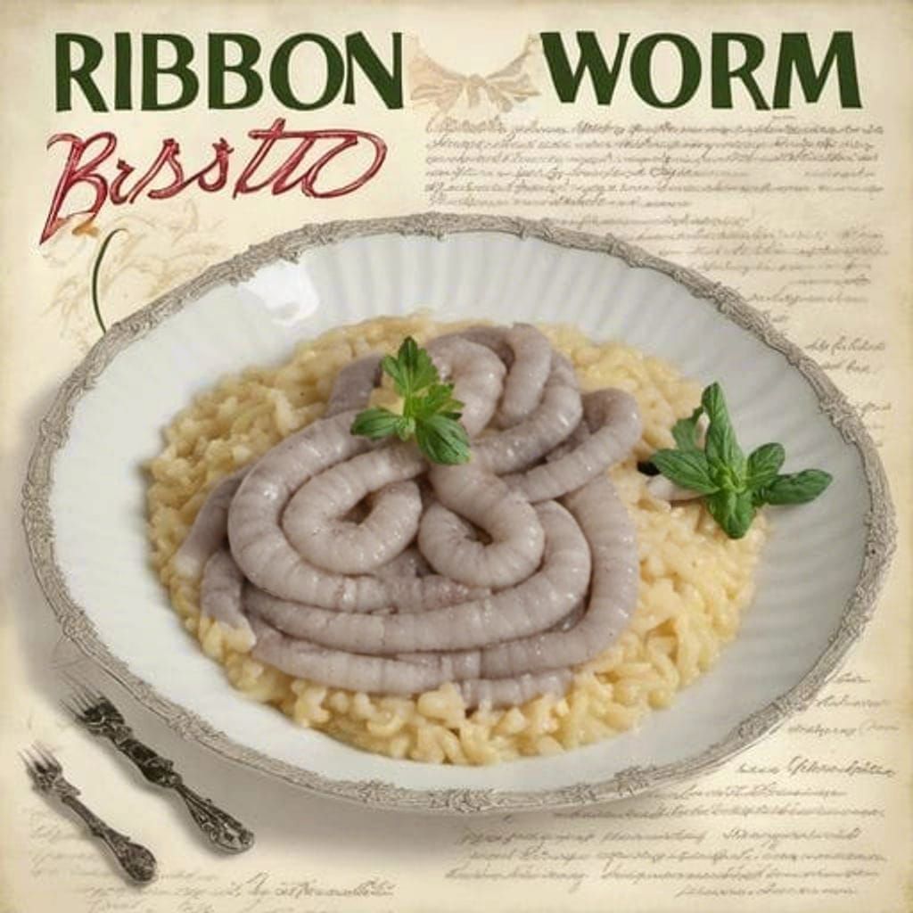 Ribbon Worm Risotto Recipe