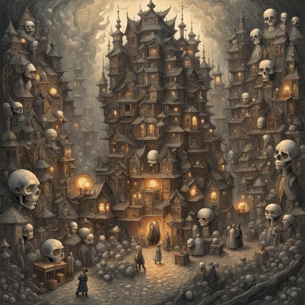 Epic Intricate Artwork by Haifa Zangana et al.