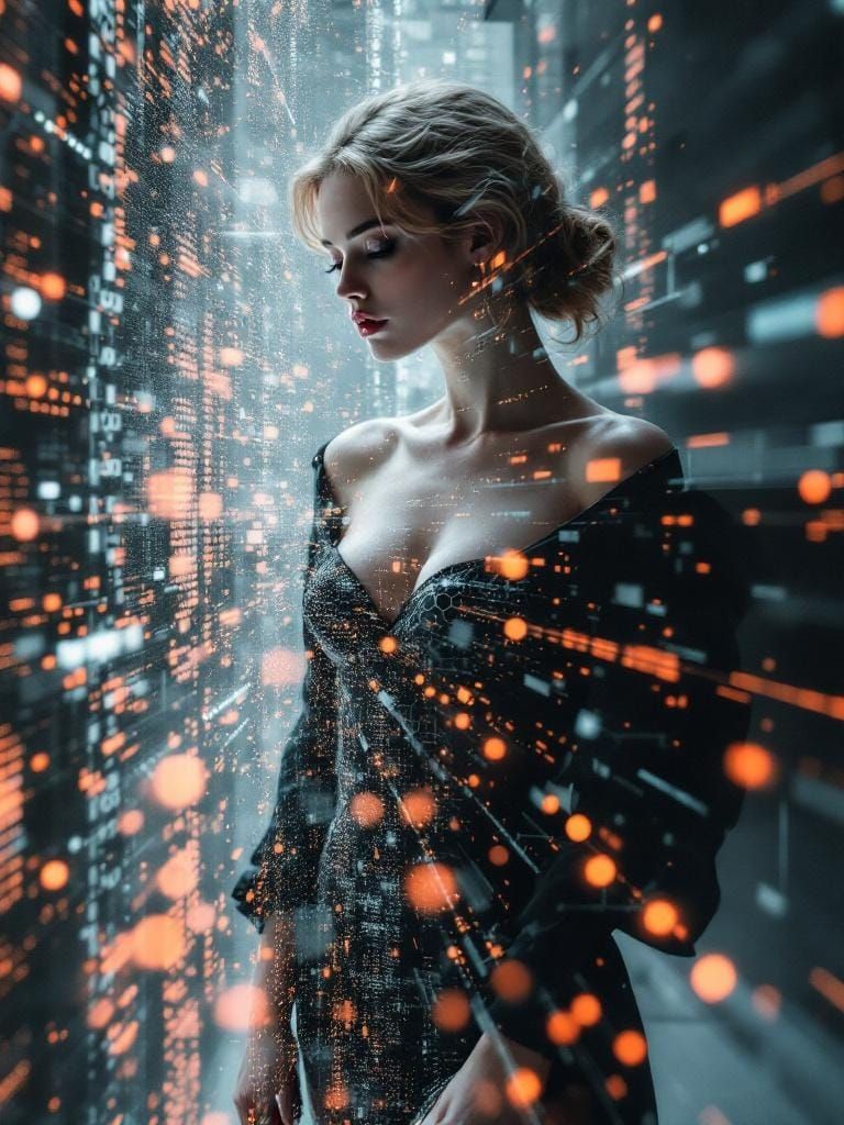 Digital Dreamscape: Code and Reality Fusion