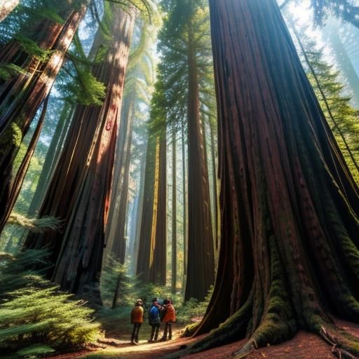 Redwood Forest Giants: A Utopian Vision