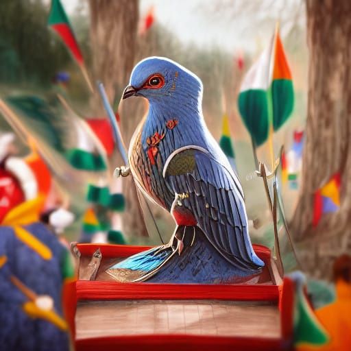 Dreamlike Pombo Sails Across Moonlit Lake