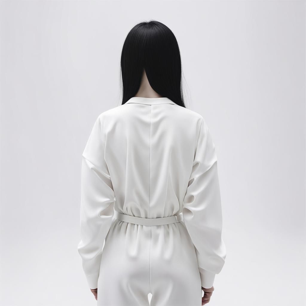 Abstract Black and White Pattern Repetition