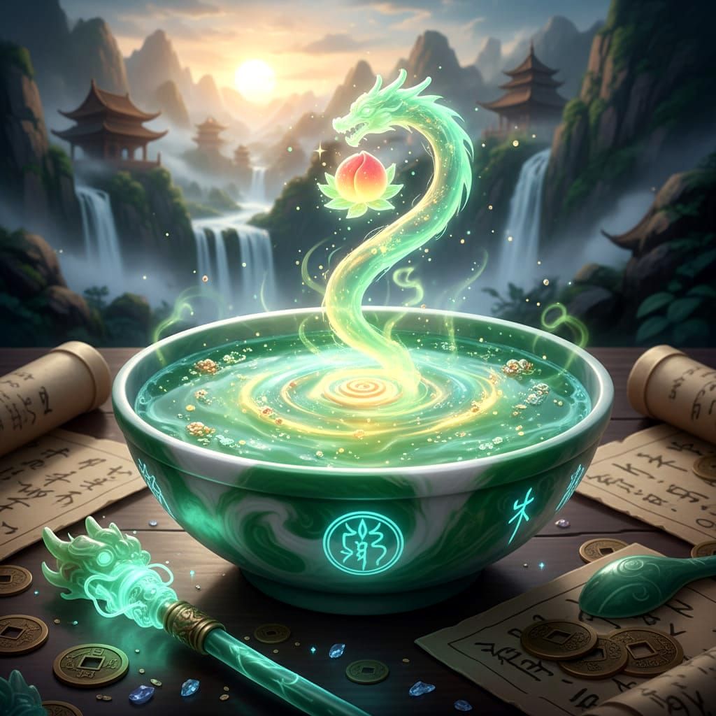 Magical Jade Soup of Immortality