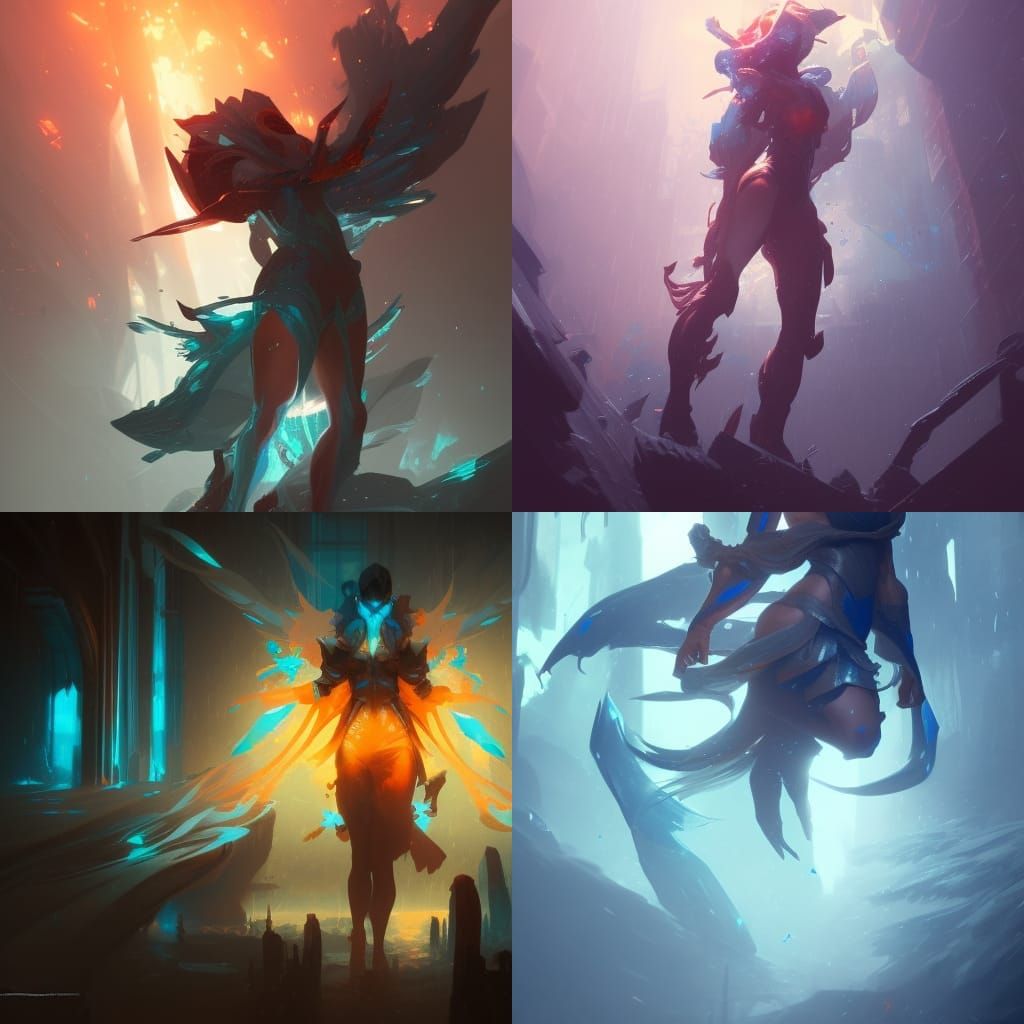 Hyperdetailed Glaceon Concept Art in Unreal Engine 5