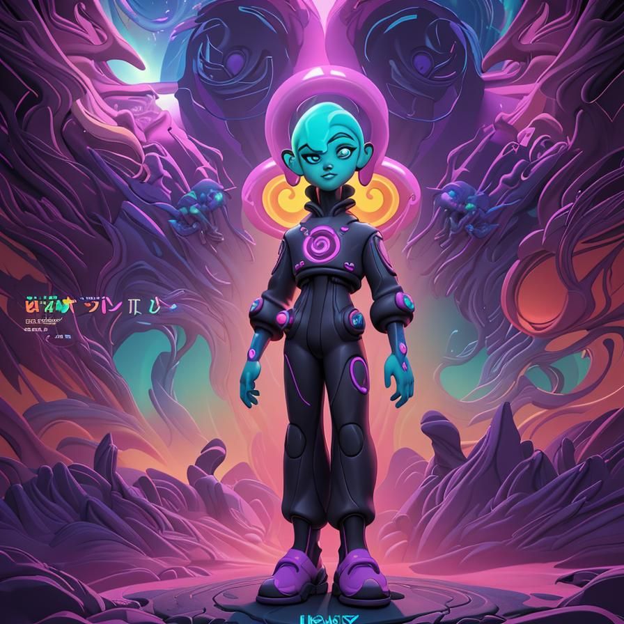 Alien God Takes Over Heaven in Psychedelic Sci-Fi