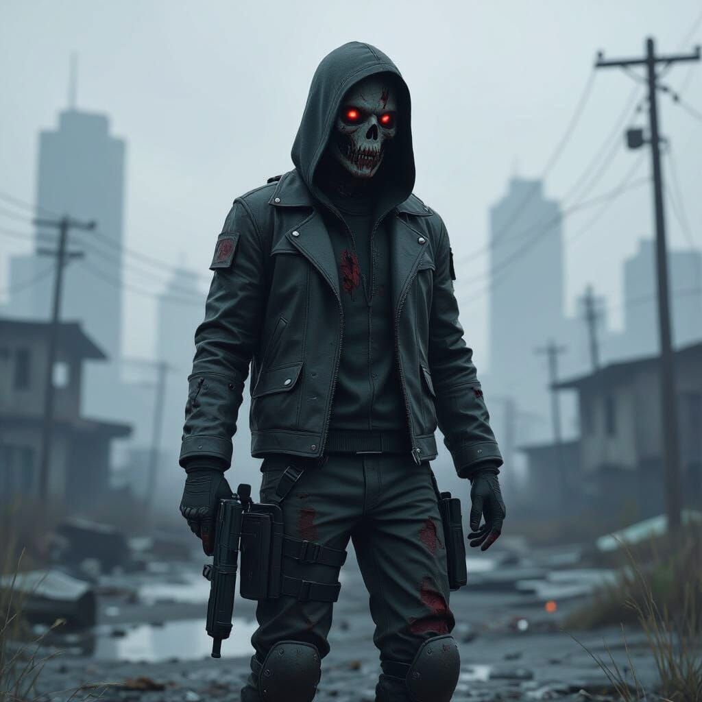 Dystopian Roblox Zombie Survival Cityscape