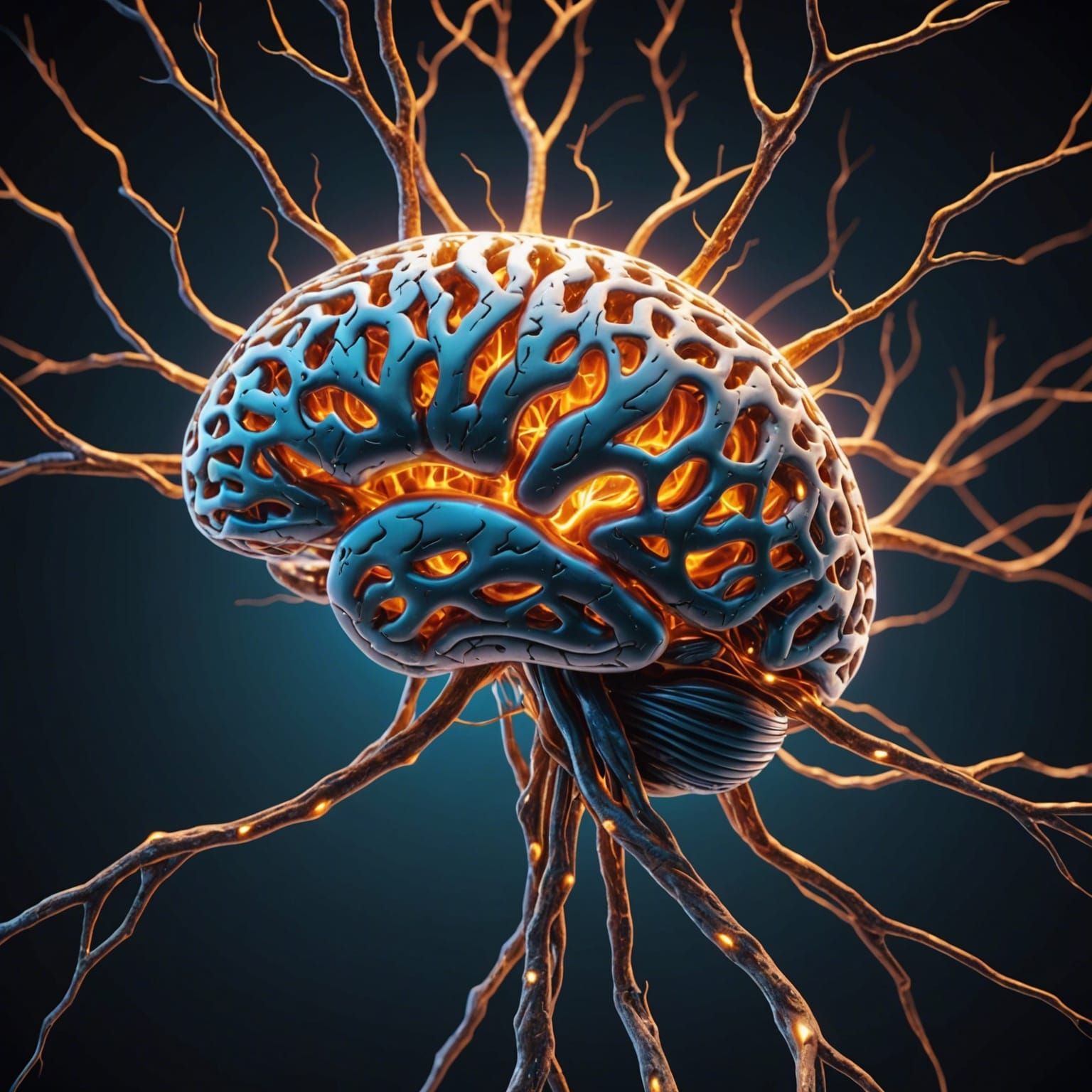 Hyperrealistic Neuron Firing with Intense Light